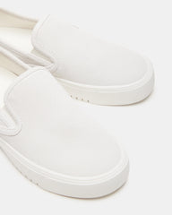 MURPHY White Suede Women's Low-Top Sneaker