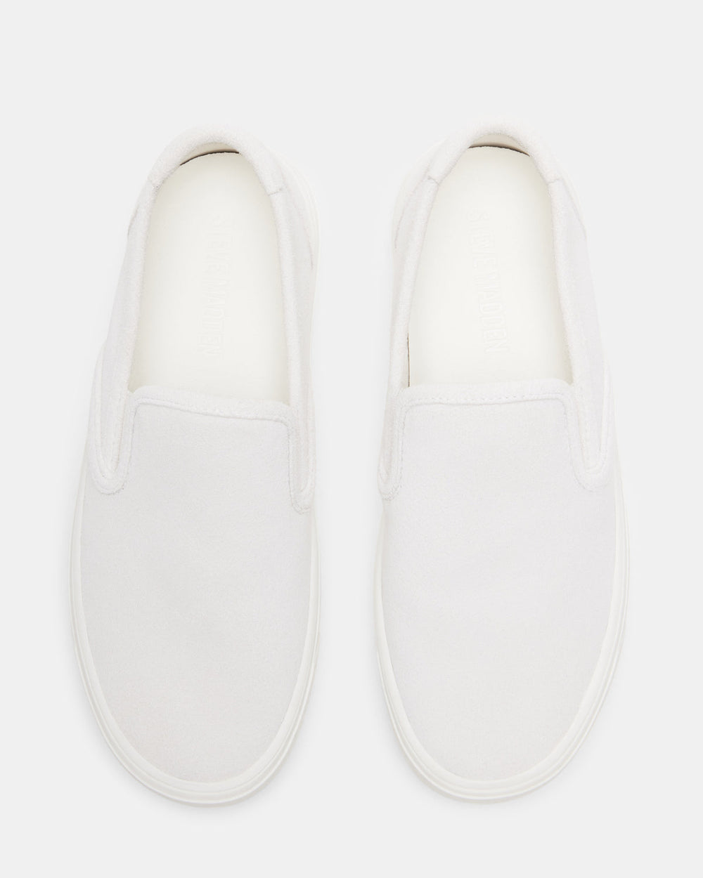MURPHY White Suede Women's Low-Top Sneaker
