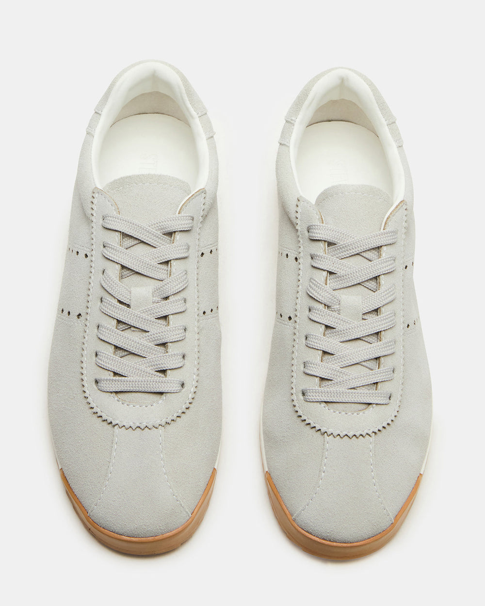 MIRAGE Grey Suede Low-Top Sneaker | Women's Sneakers