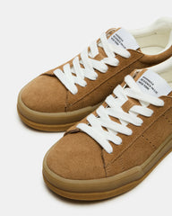 STRIVE Tan Suede Low-Top Lace-Up Sneaker | Women's Sneakers