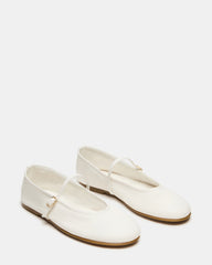 BESETTE Bone Leather Mary Jane Ballet Women's Flat