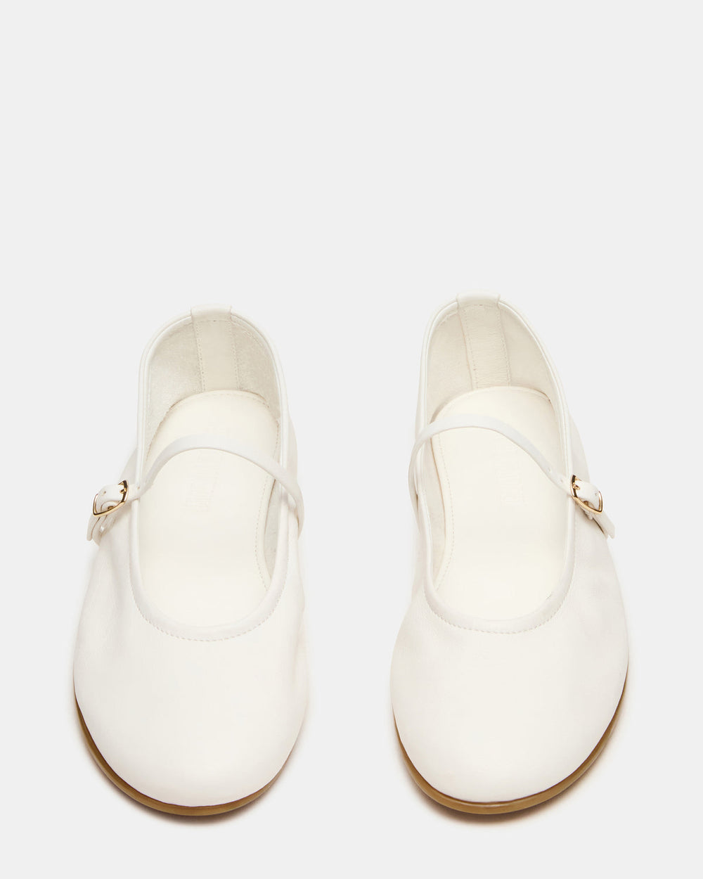 BESETTE Bone Leather Mary Jane Ballet Women's Flat