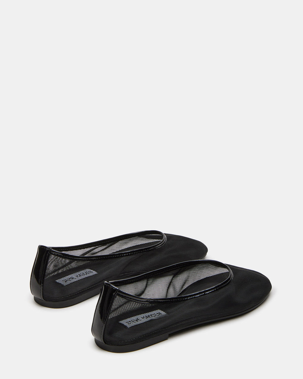 MEADOW Black Mesh Women's Ballet Flats