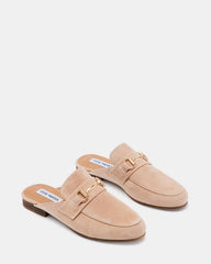 KANDI Camel Suede Women's Designer Loafers