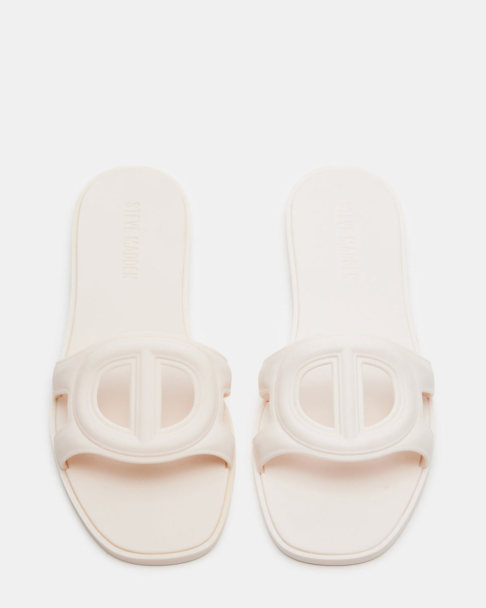 JELLIE Bone Women's Square Toe Slide Sandal