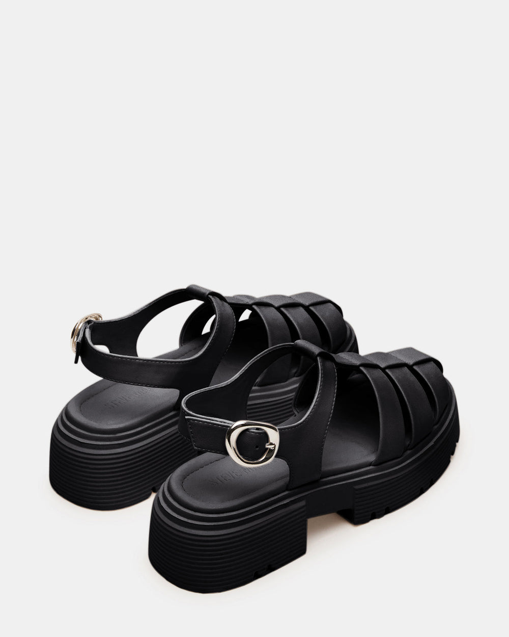 BASS Black Platform Fisherman Women's Sandal