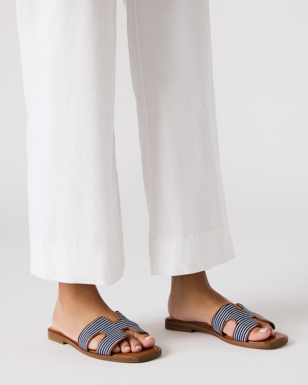 HADYN Navy Multi Sandal | Women's Designer Sandals