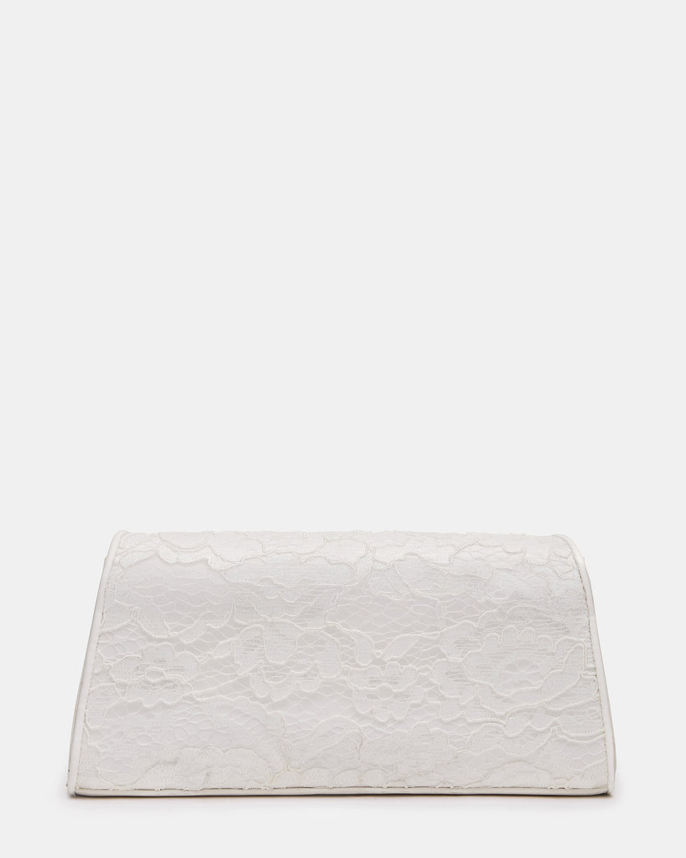 AVANT Bag White Lace French Binding Trapezoid Crossbody Clutch Handbag