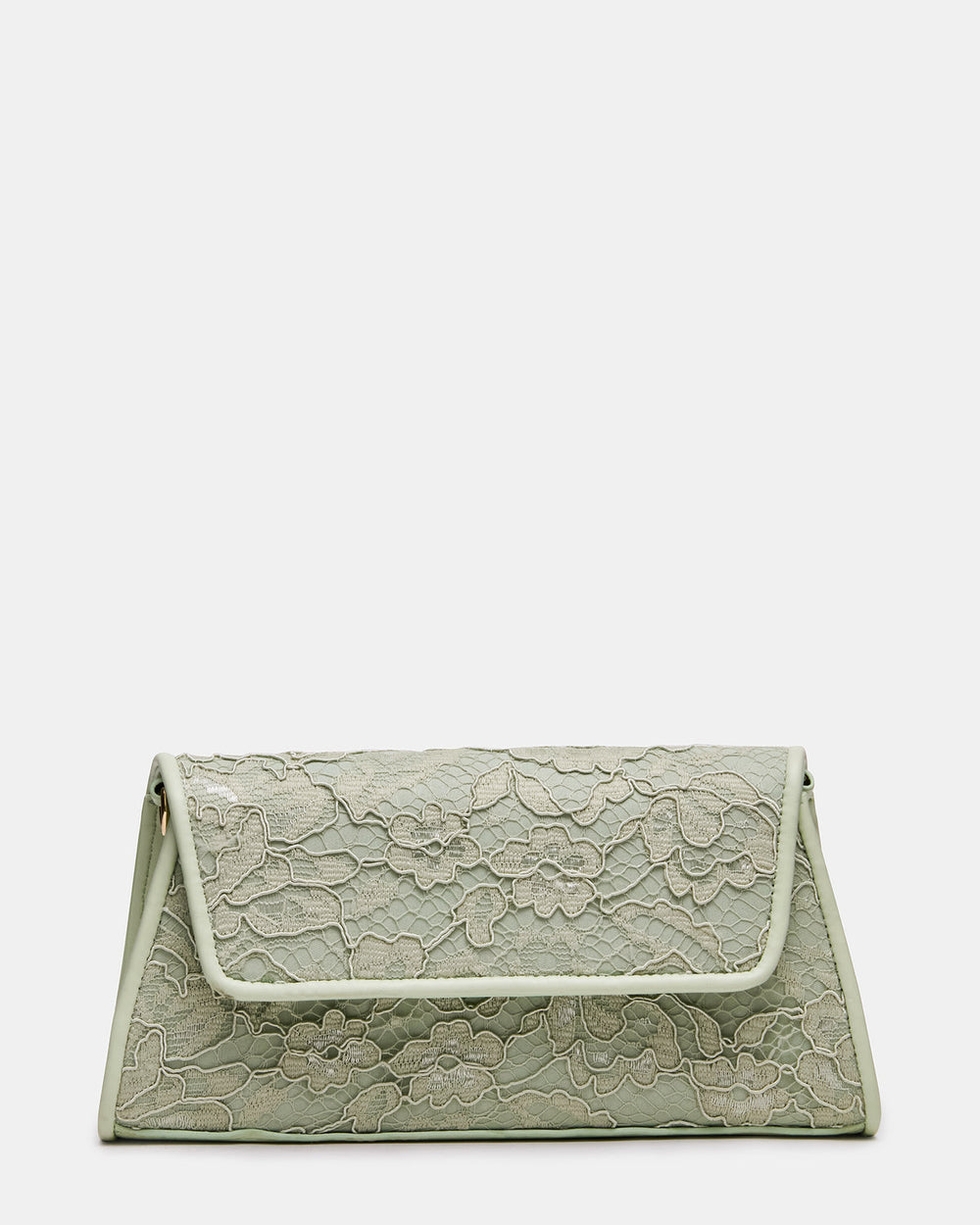 AVANT Bag Pistachio French Binding Trapezoid Crossbody Clutch Handbag