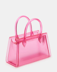 PEACH Jelly Bag Pink Mini Crossbody Top-Handle Handbag