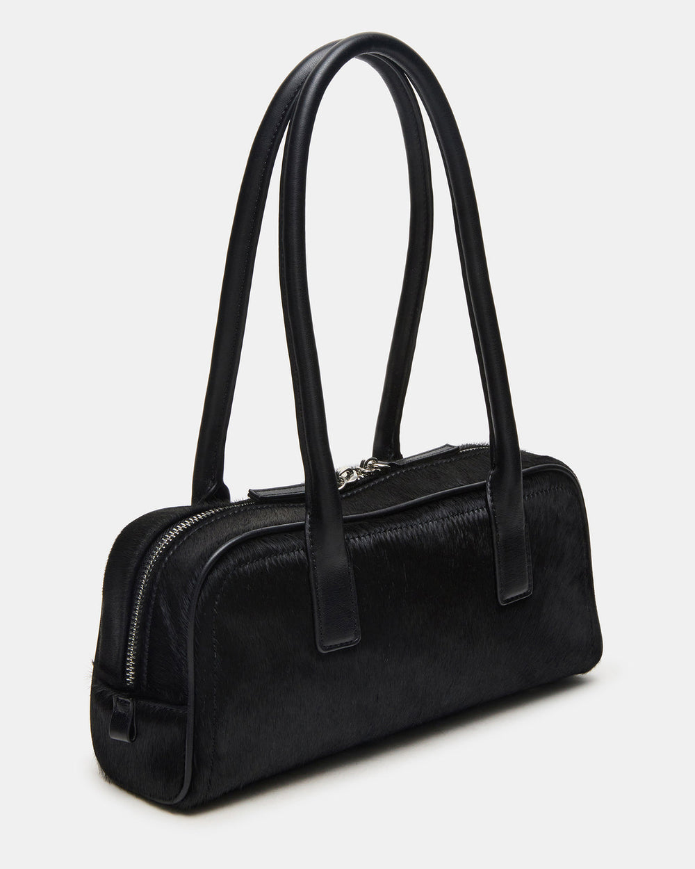 ANISE Bag Black Multi Elongated Shoulder Strap Handbag