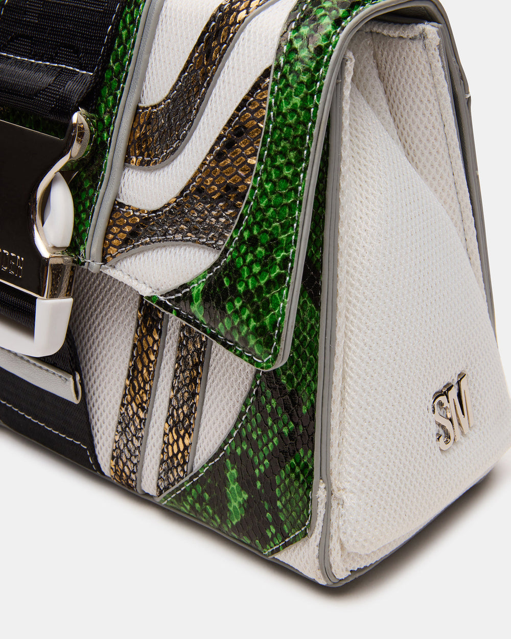 DIEGO Bag Green Metallic Crossbody Strap Women's Handbag