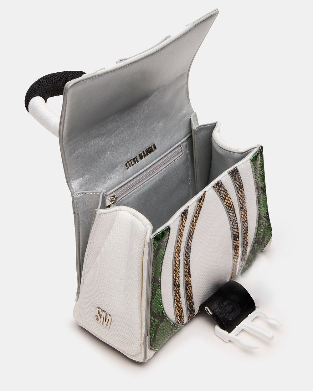 DIEGO Bag Green Metallic Crossbody Strap Women's Handbag