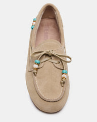 SAG Beads Sand Suede Women's Boat Shoe