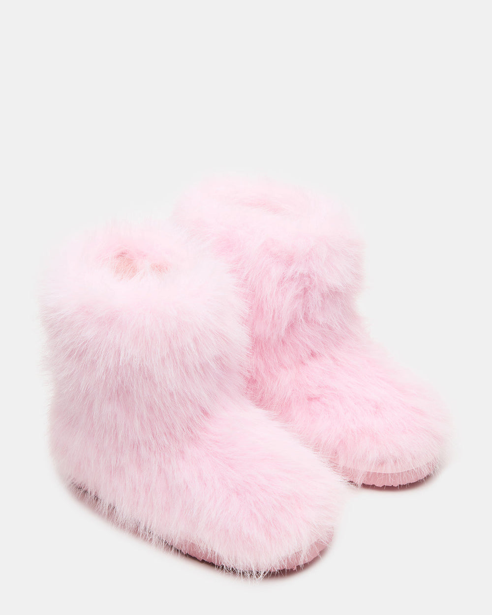 Kids' BEASTIE Pink Faux Fur Girls' Ankle Boot