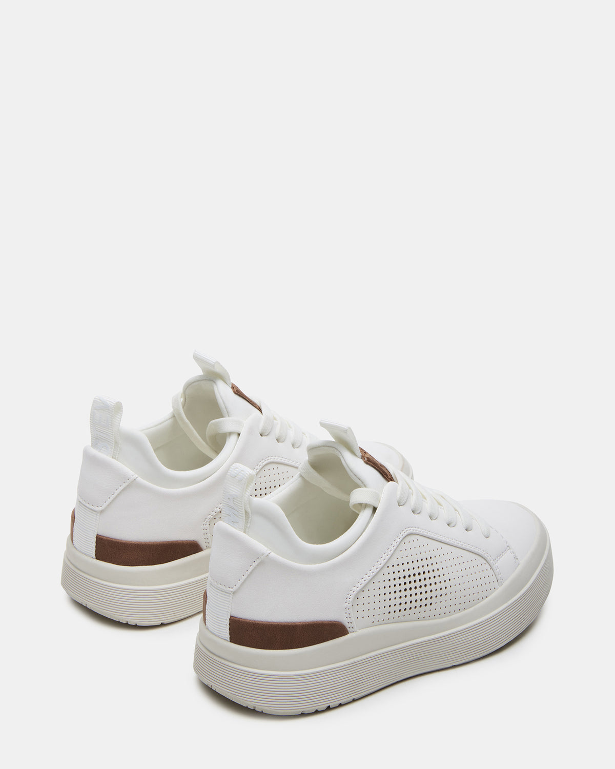 Kids' OASYS White Boys' Low-Top Lace-Up Sneakers