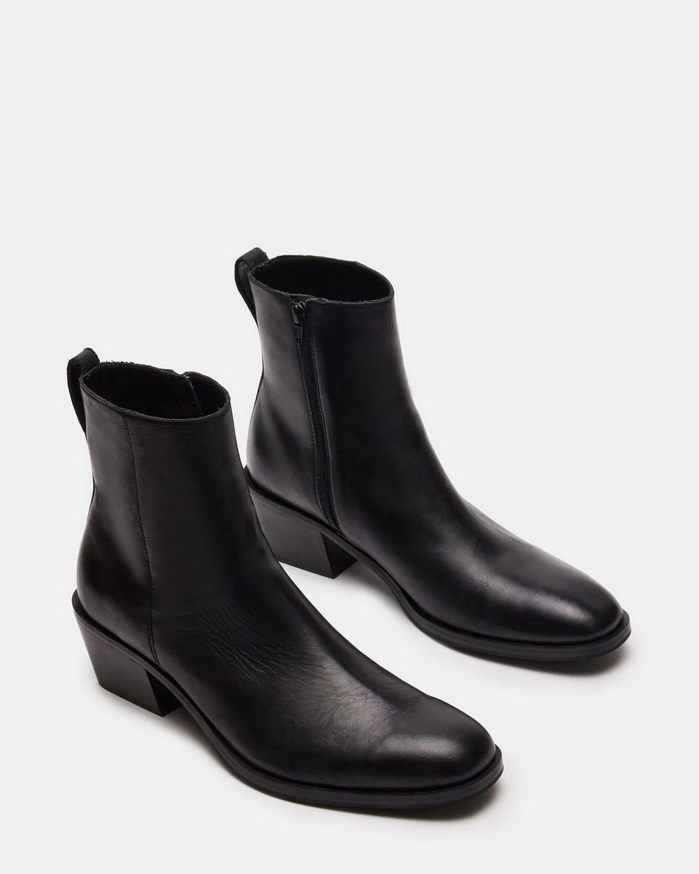 RICHIE Black Leather Men's Boots