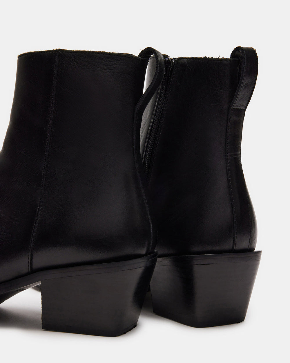 RICHIE Black Leather Men's Boots