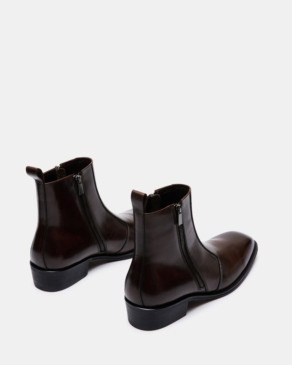 HAYNES Brown Leather Men's Ankle Boot