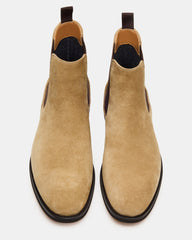 ALDAIR Taupe Suede Chelsea Men's Ankle Boot