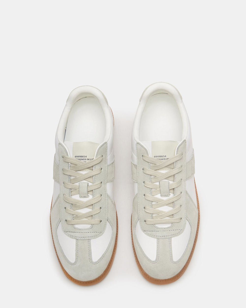 DIXON White Multi Low-Top Panel Men's Sneaker