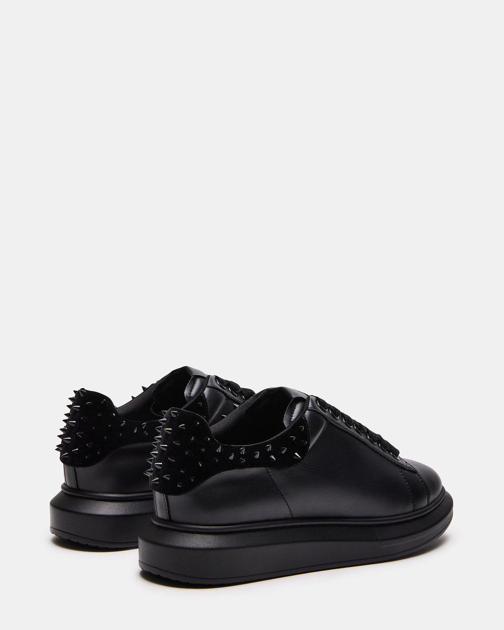 FROSTING Black Velvet Men's Low-Top Lace-Up Sneaker