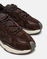 SALVADOR Brown Low-Top Lace-Up Men's Sneaker