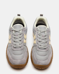 HORIZON Grey Low-Top Lace-Up Men's Sneaker