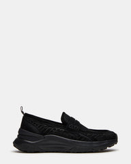 PARRISH Black Low-Top Slip-On Men's Sneaker