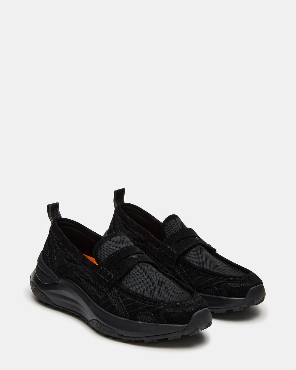 PARRISH Black Low-Top Slip-On Men's Sneaker