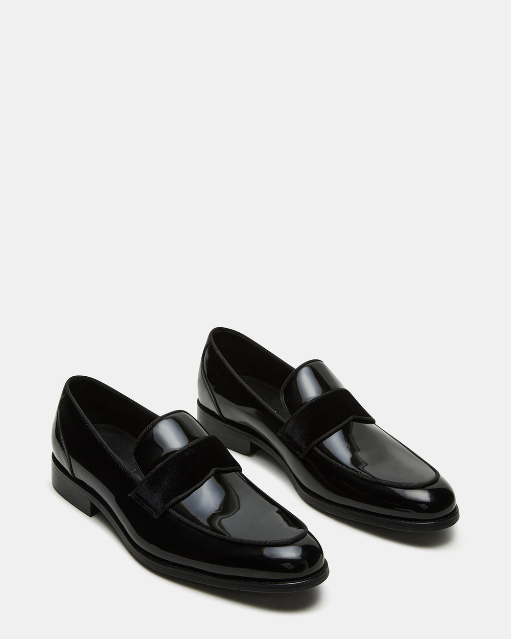 ESCADA Black/Black Slip-On Men's Dress Loafer
