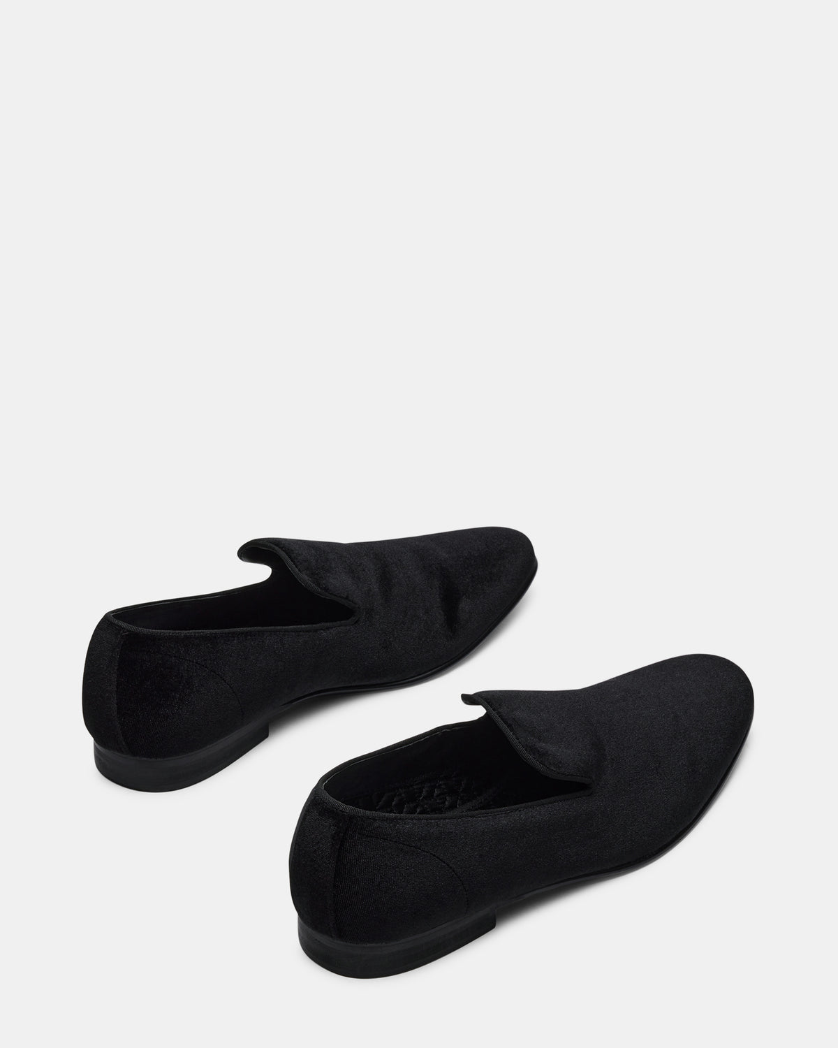 LAIGHT Black Velvet Men's Dress Shoes