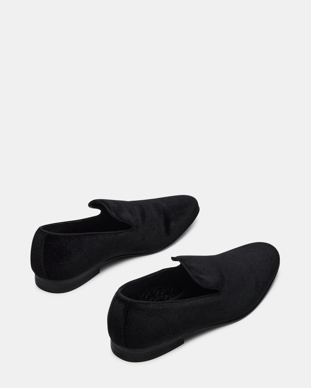 LAIGHT Black Velvet Men's Dress Shoes