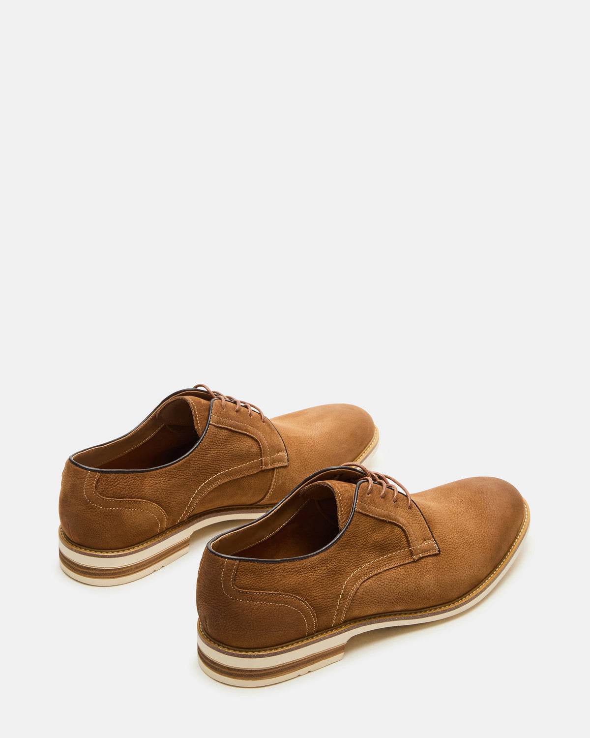 ALVAREZ Tan Nubuck Lace-Up Men's Dress Shoe