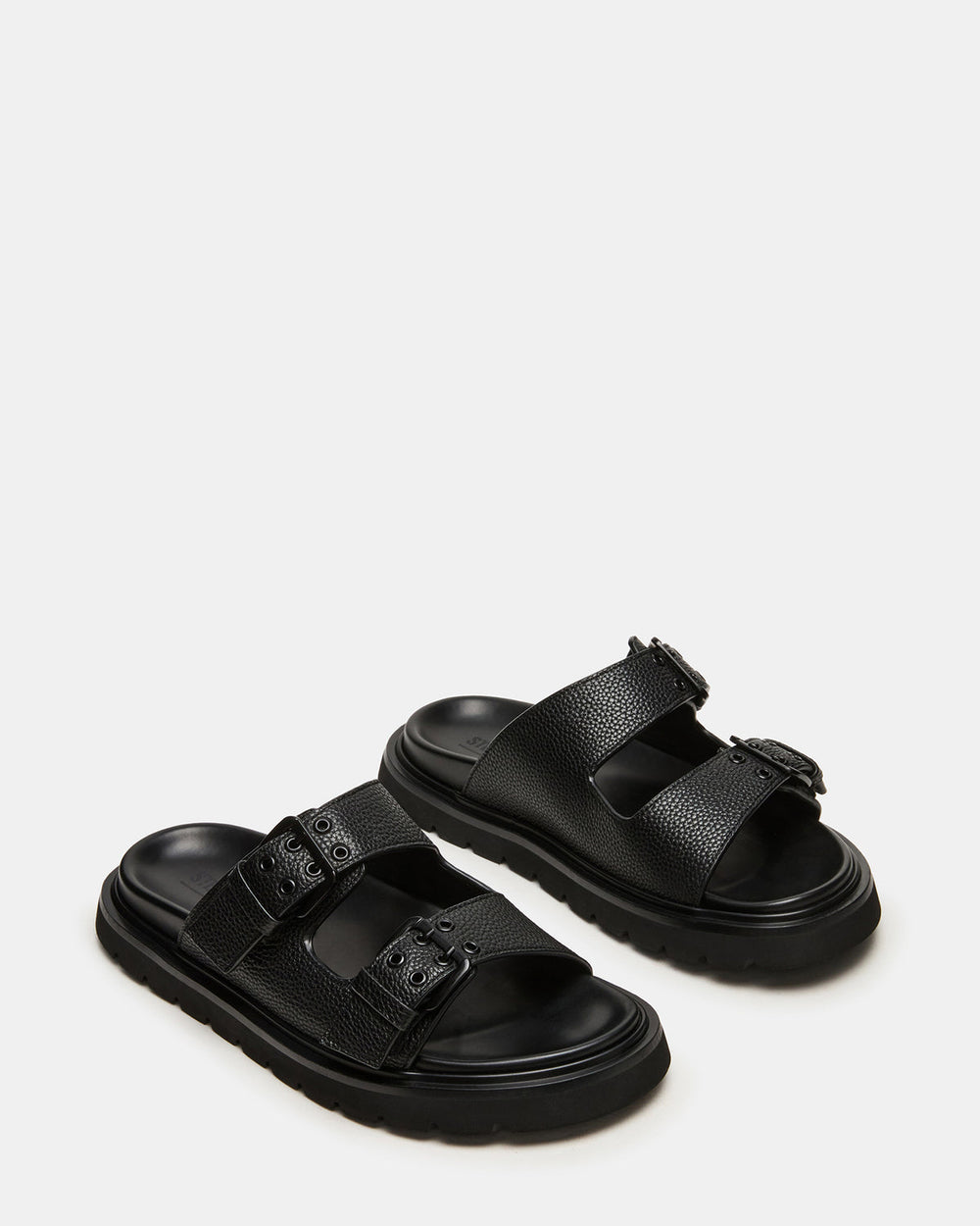 LUXOR Black Slide Footbed Men's Sandal