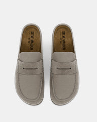 WYATT Taupe Suede Slip-On Clog Men's Casual
