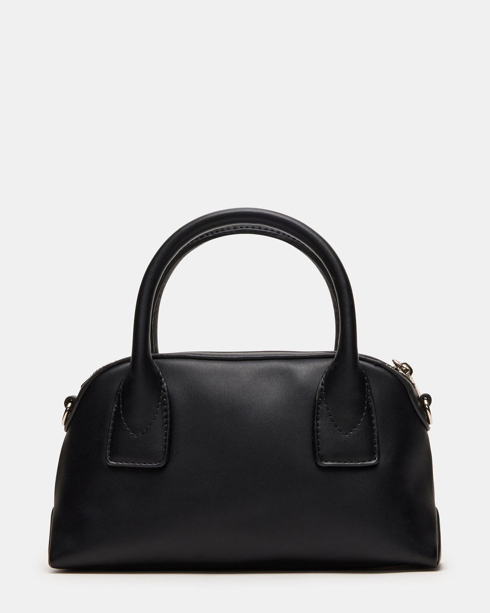 MELODIE Bag Black Dome Satchel Top-Handle Crossbody Handbag