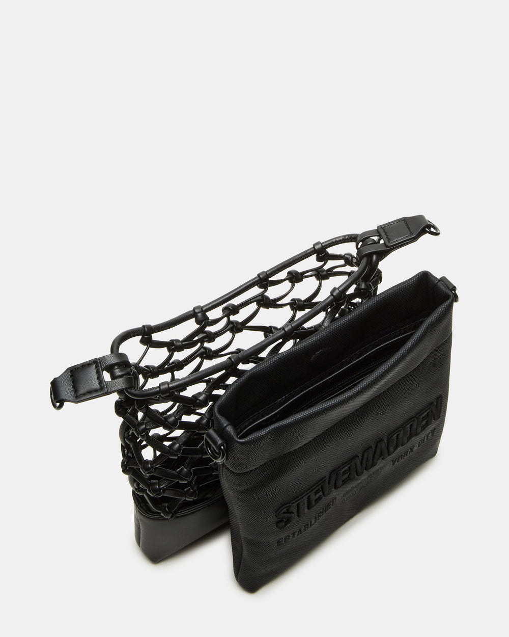 ARDA Black/Black Women's Crossbody Pouch Handbag