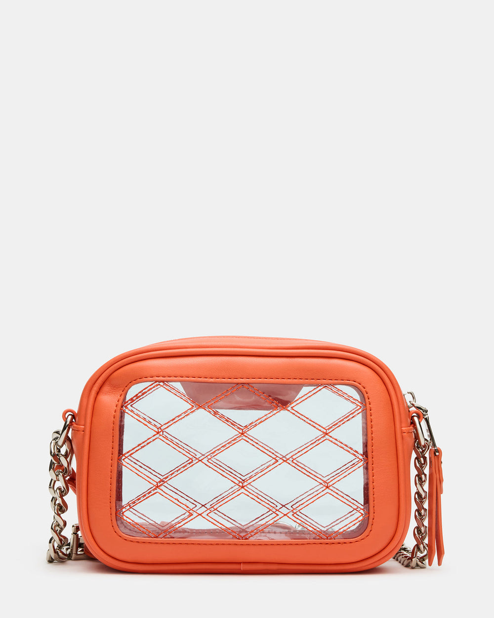 JELLY Bag Orange Clear Camera Crossbody Handbag