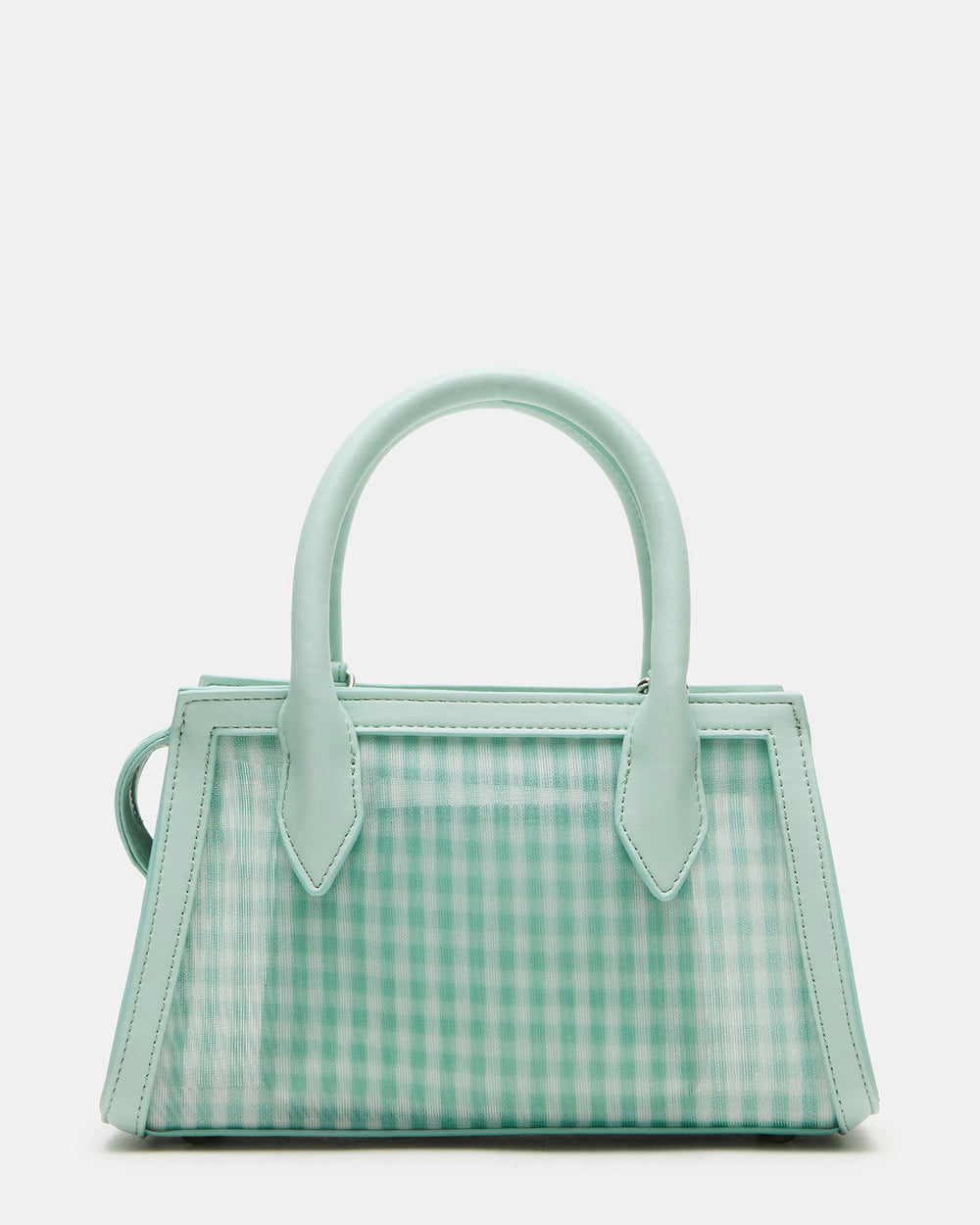 PEACHY Green Multi Women's Mini Top-Handle Mesh Handbag