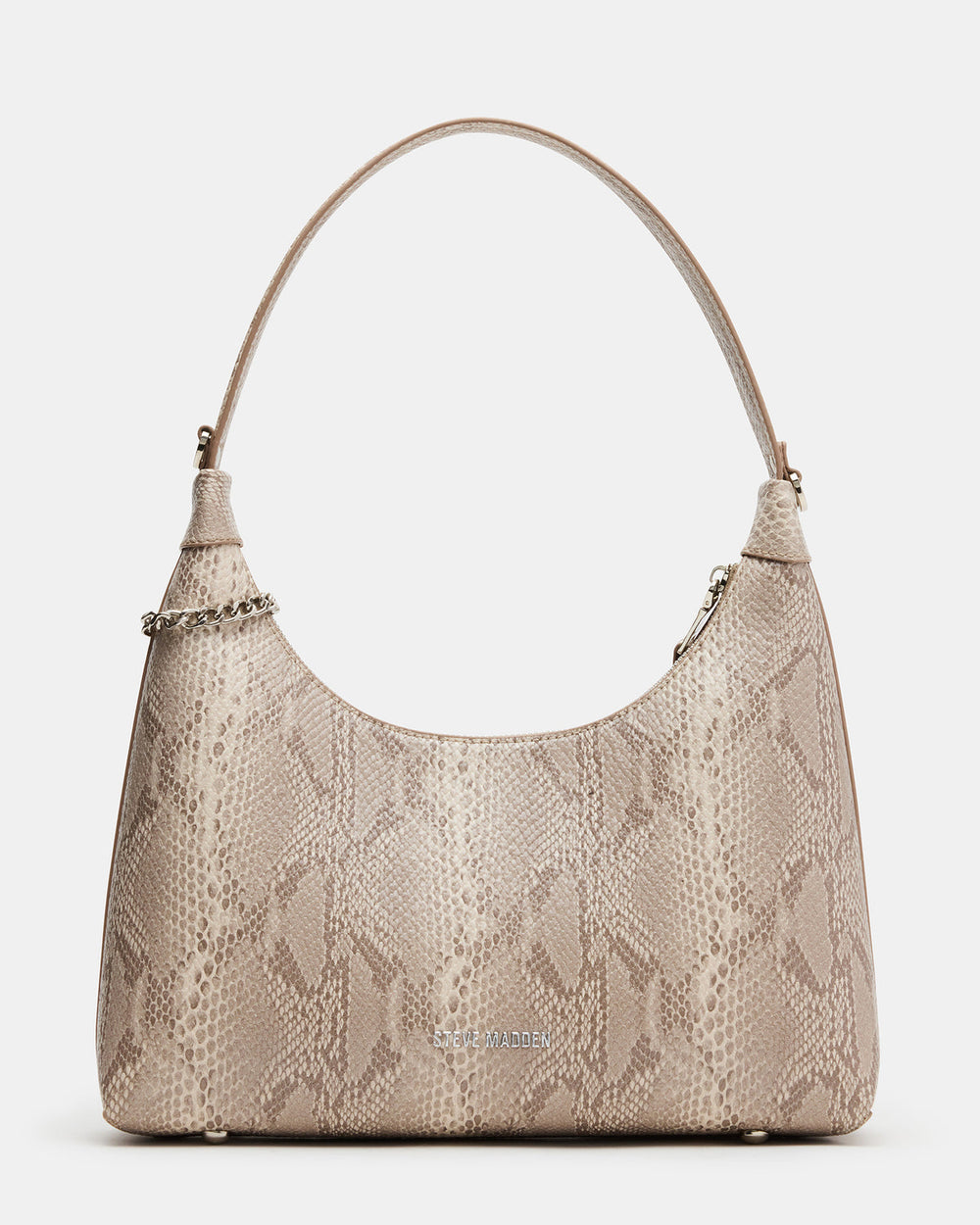 AMARI Bag Sand Snake Shoulder Strap Handbag