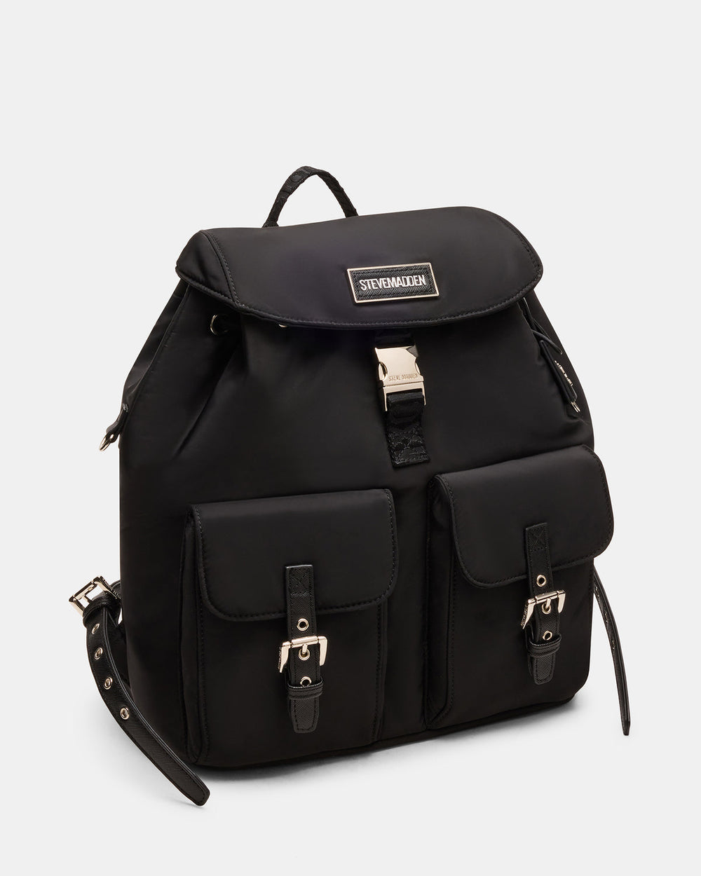 ROLO Black Women's Drawstring Backpack