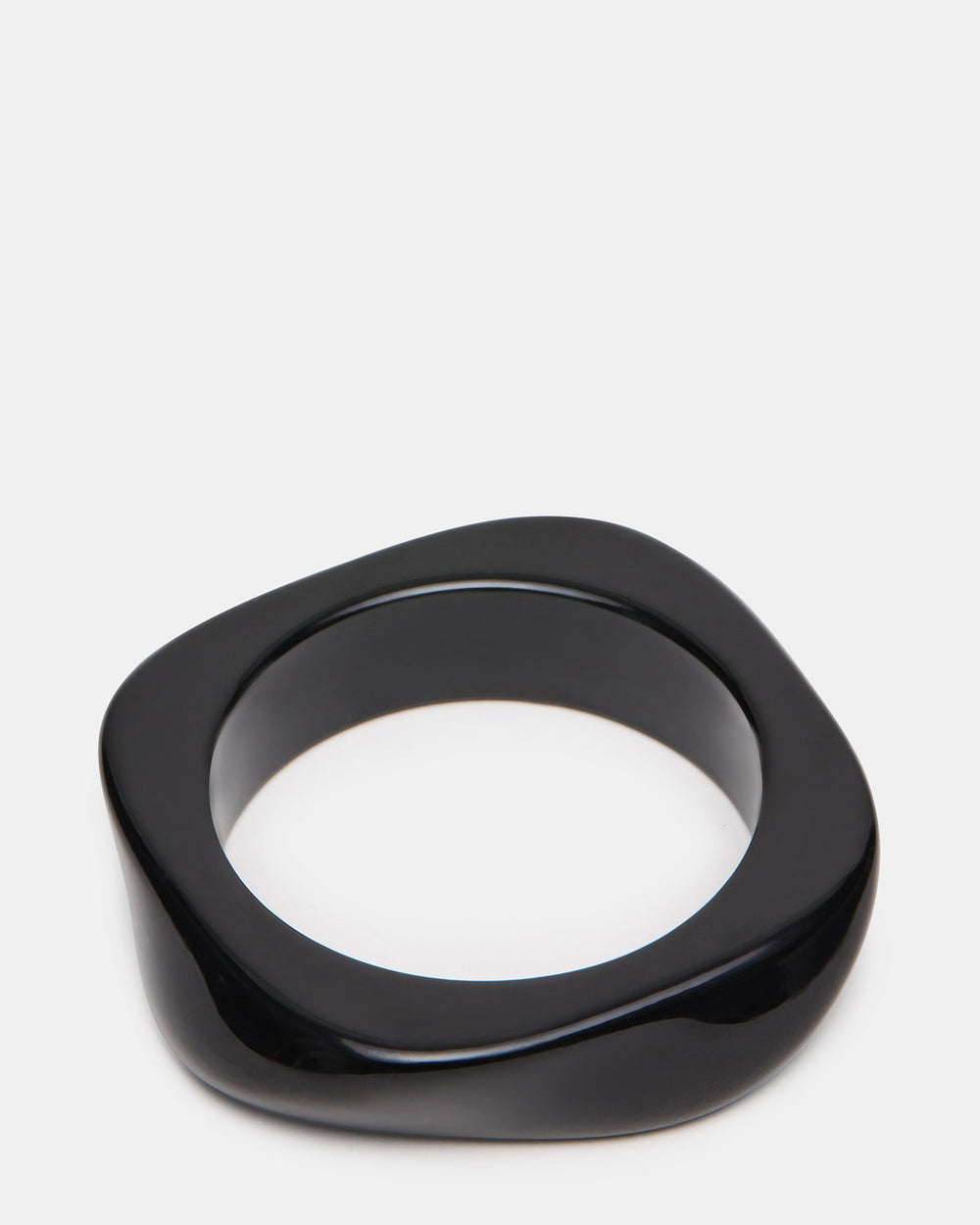 CURVED RETRO BRACELET Black Women's Bangle Bracelet
