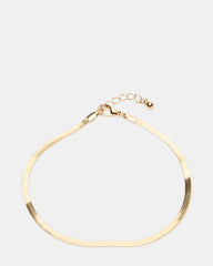 3-PIECE CHAIN ANKLET SET Women's Gold Chain Pearl Embellished Anklet Set
