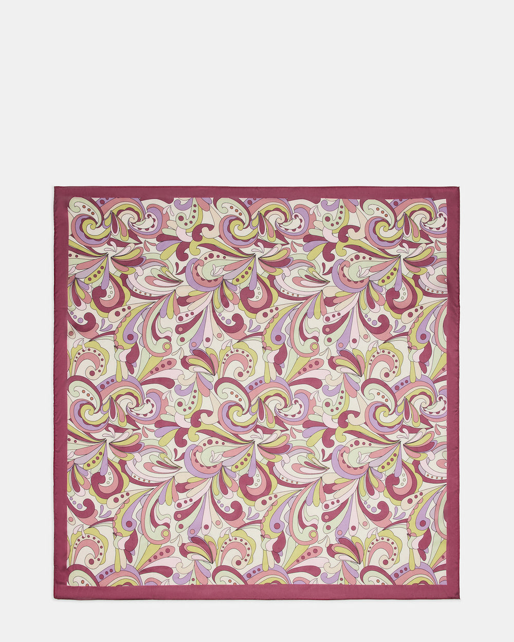 LAVENDER PRINTED SCARF Women's Resort Scarf