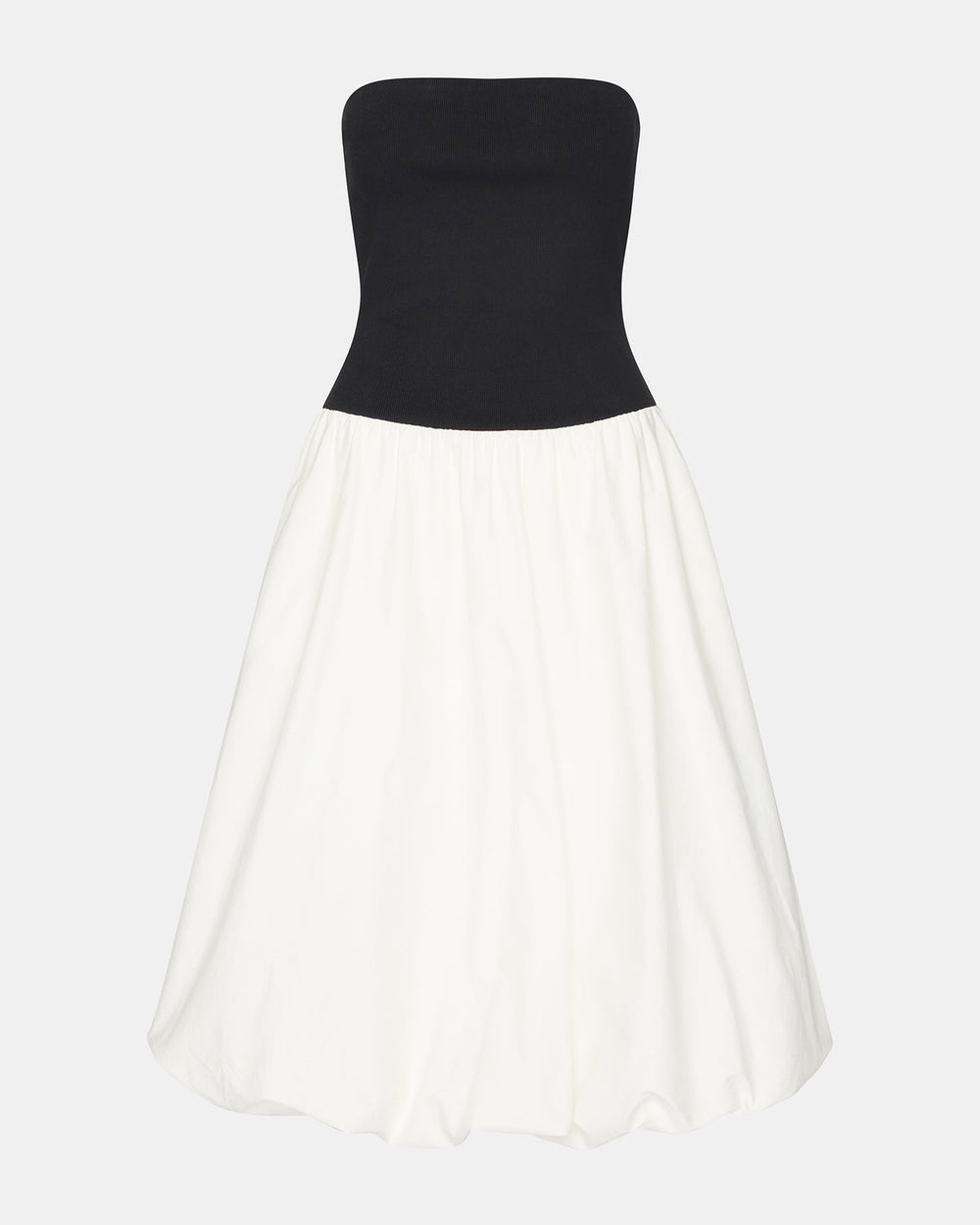 OLIVER Dress Smoke Strapless Midi Bubble Dress | Women's Dresses