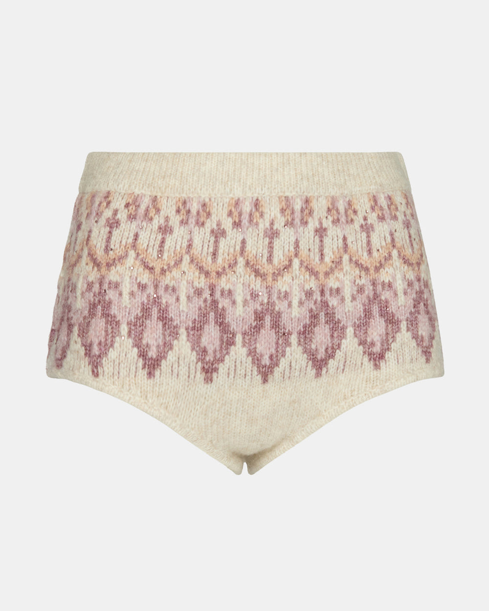 SUZETTE Multi Fair Isle Micro Women's Hot Shorts