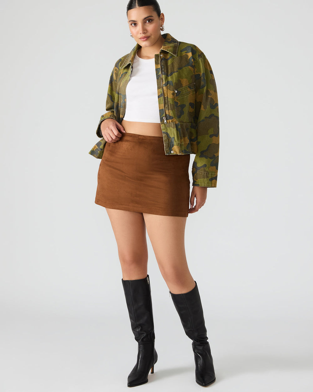CINDI Skort Chicory Coffee Women's Mini Skort
