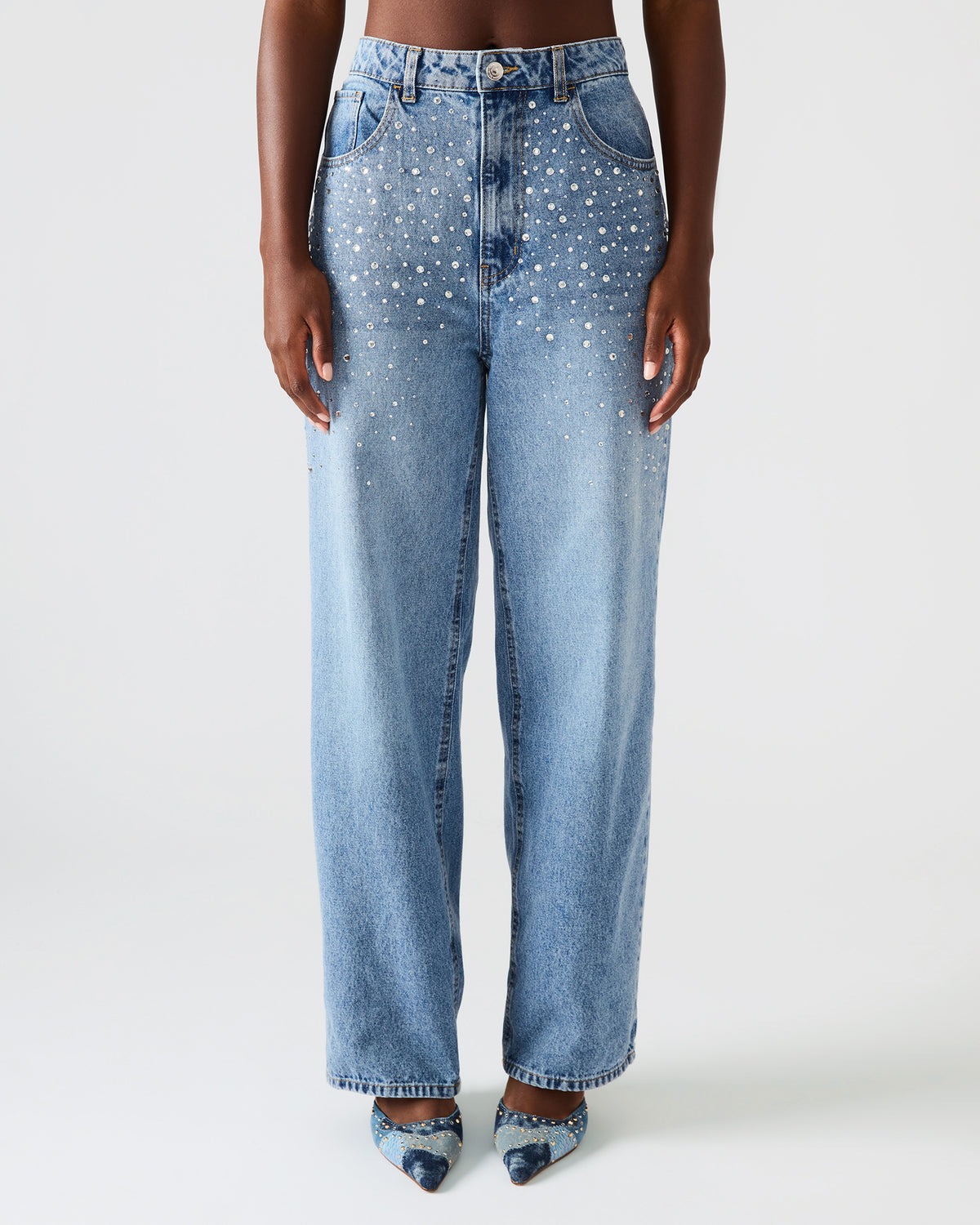 TAYLOR Jean Forever Blue Women's Cutout Jeans