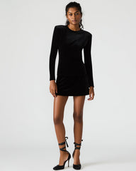 CINDI Velvet Black Women's Mini Skort